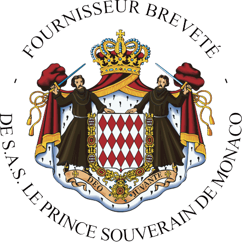 Sceau Fournisseur Breveté de S.A.S. le Prince Souverain de Monaco