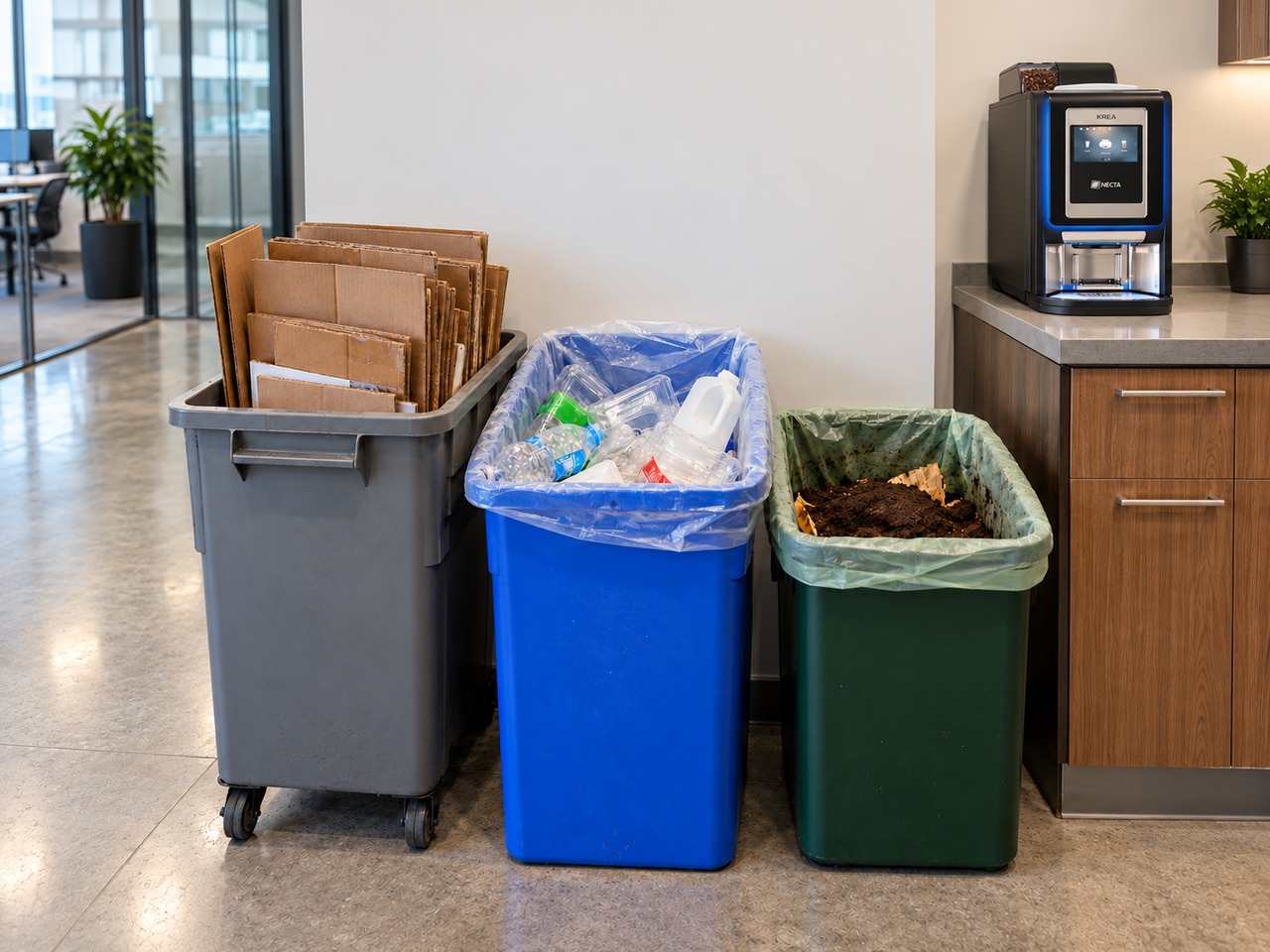 Bacs de tri des déchets Optimat